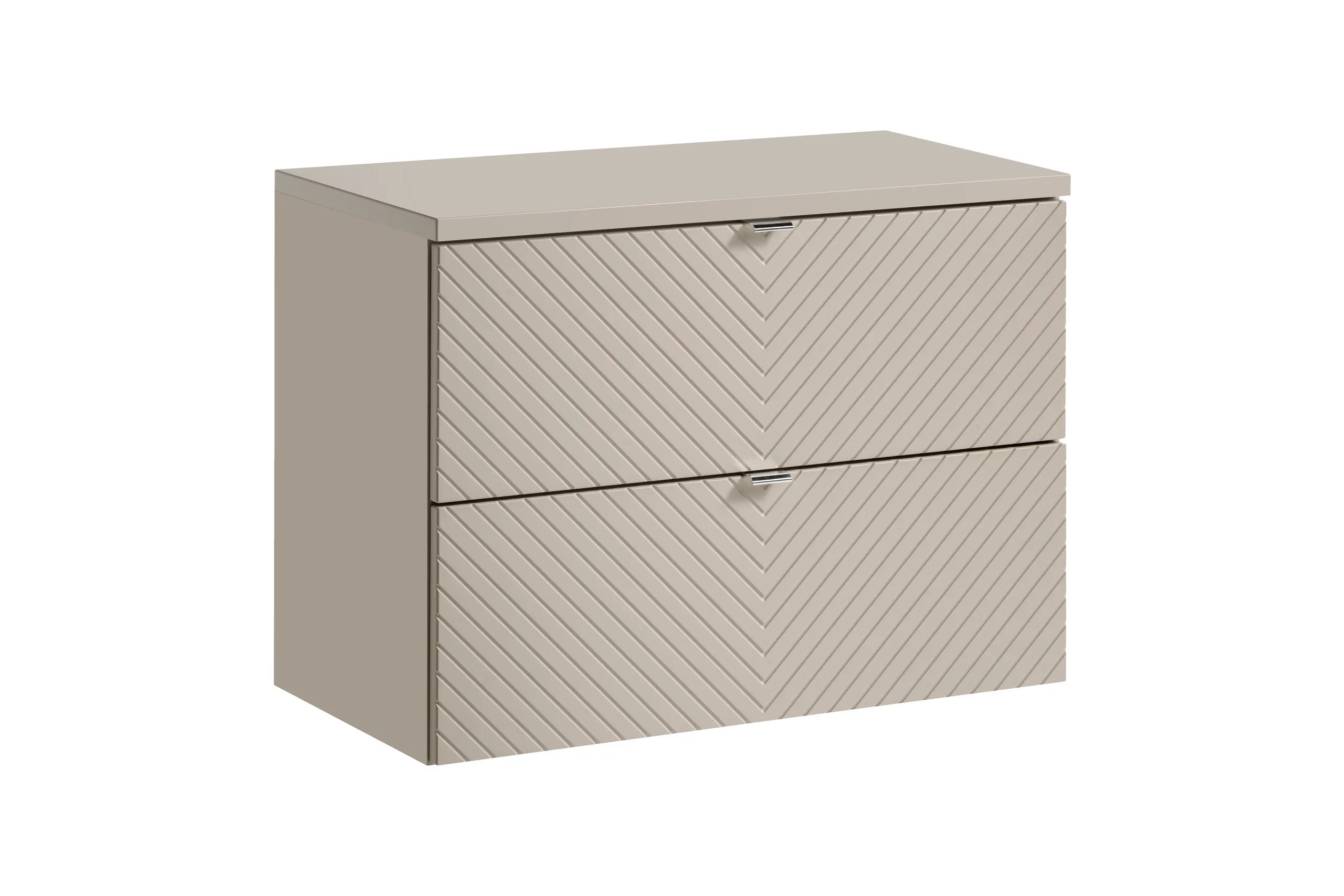 Zestaw meblowy SET-VIC (szafka z 2 szufladami 80cm + blat ) kaszmirowy Zestaw meblowy SET-VIC (szafka z 2 szufladami 80cm + blat ) kaszmirowy