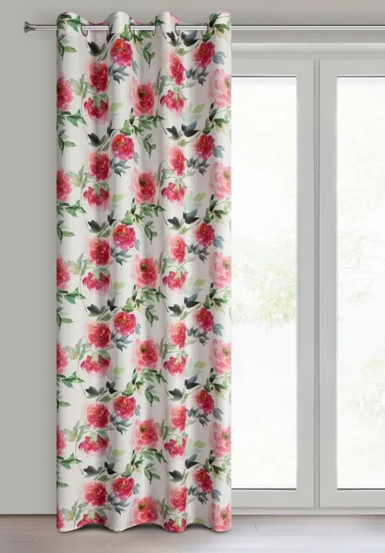 ZASŁONA GOTOWA PETRA 140 X 250 CM BIAŁY - EU_454605