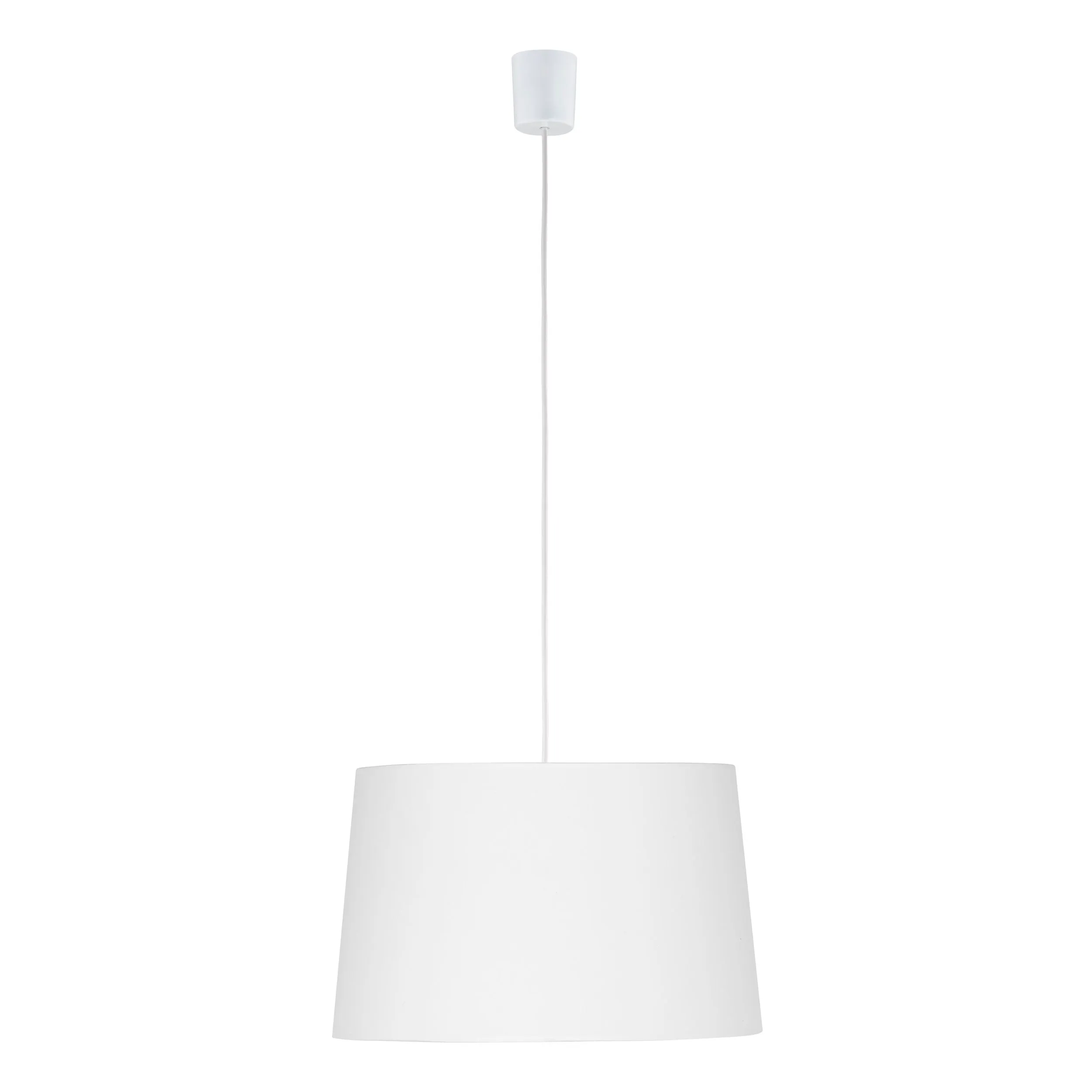 Lampa wisząca MAJA biała okrągła 175x45cm