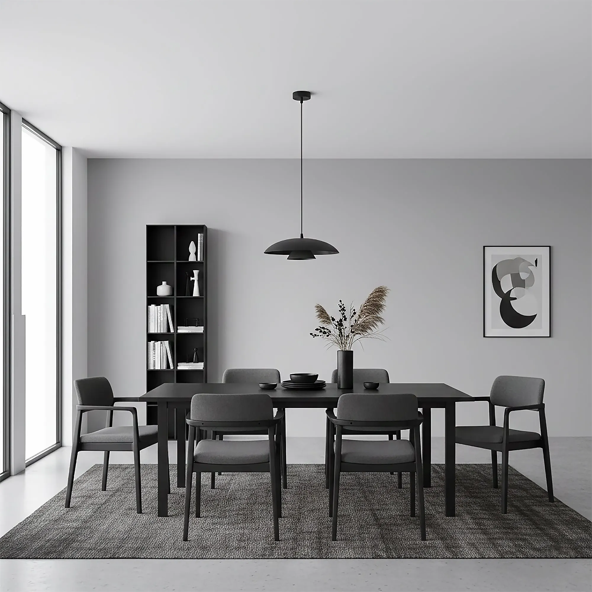Lampa wisząca BABEL 1 BLACK czarna - 1622/1