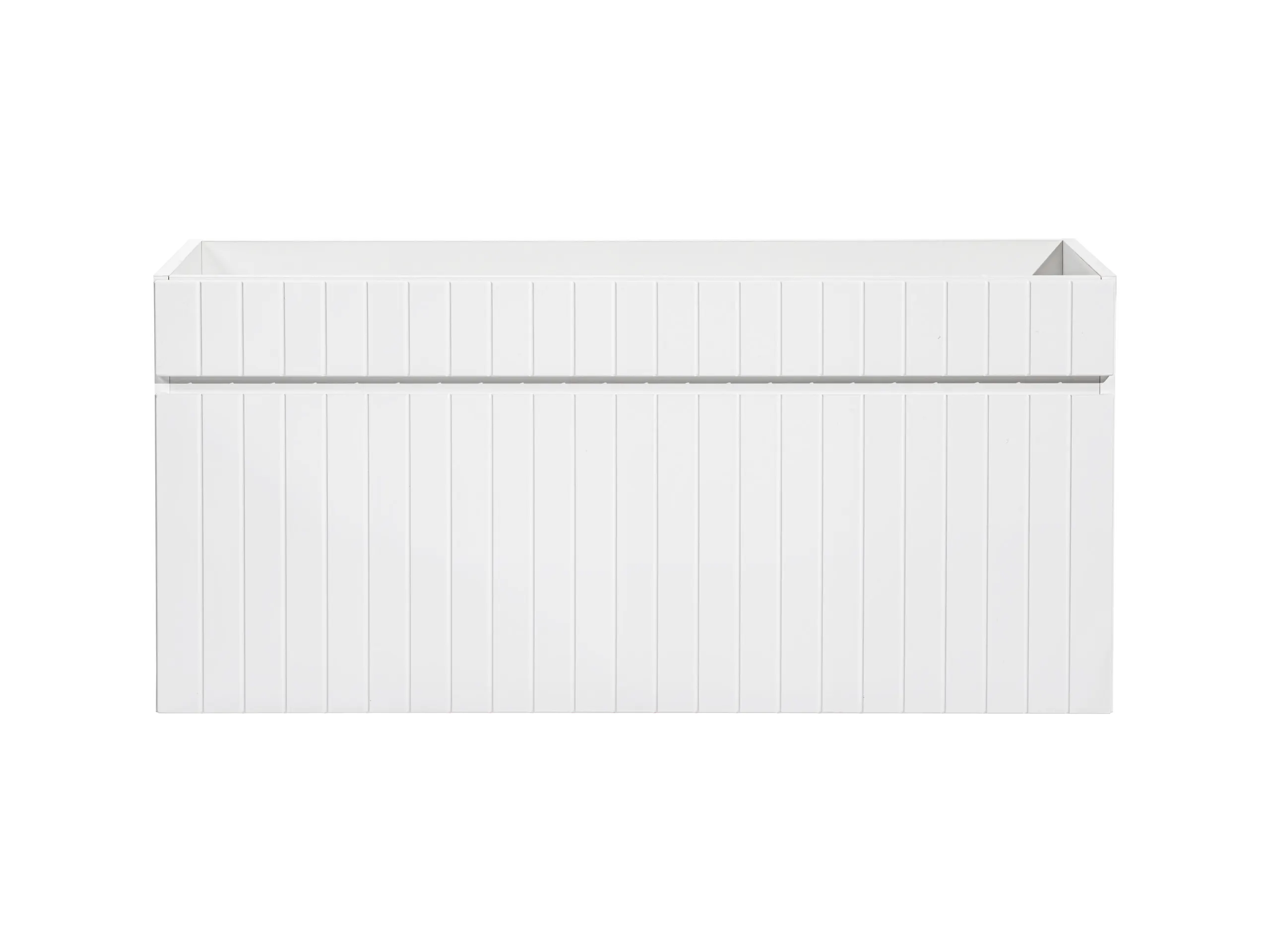 Szafka łazienkowa ICONIC podumywalkowa biała 100cm - ICONIC_WHITE_82-100-D-1S