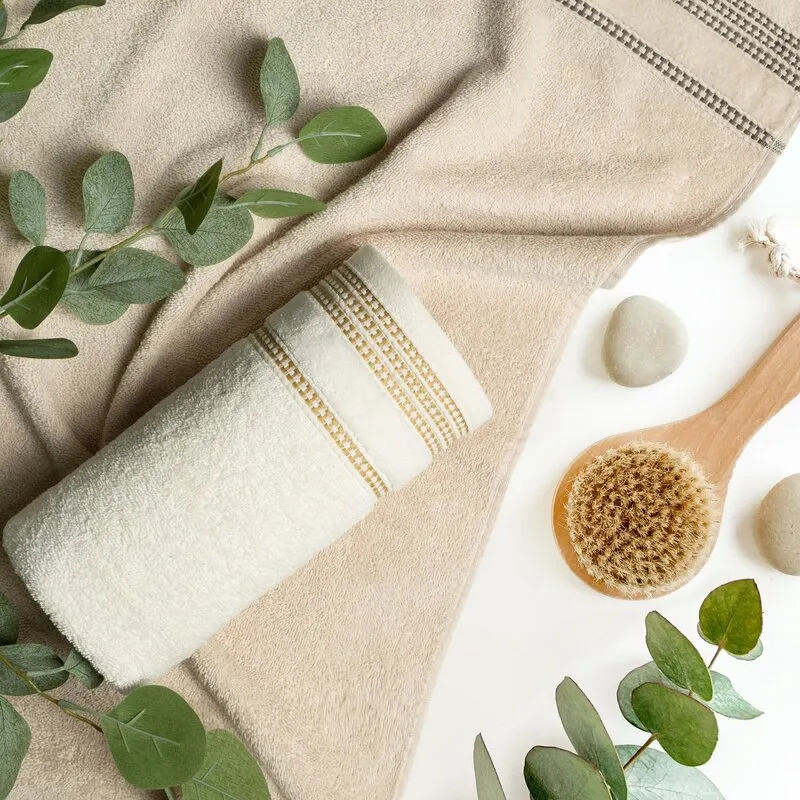 RĘCZNIK AMANDA (05) 50 X 90 CM MUSZTARDOWY - EU_396938