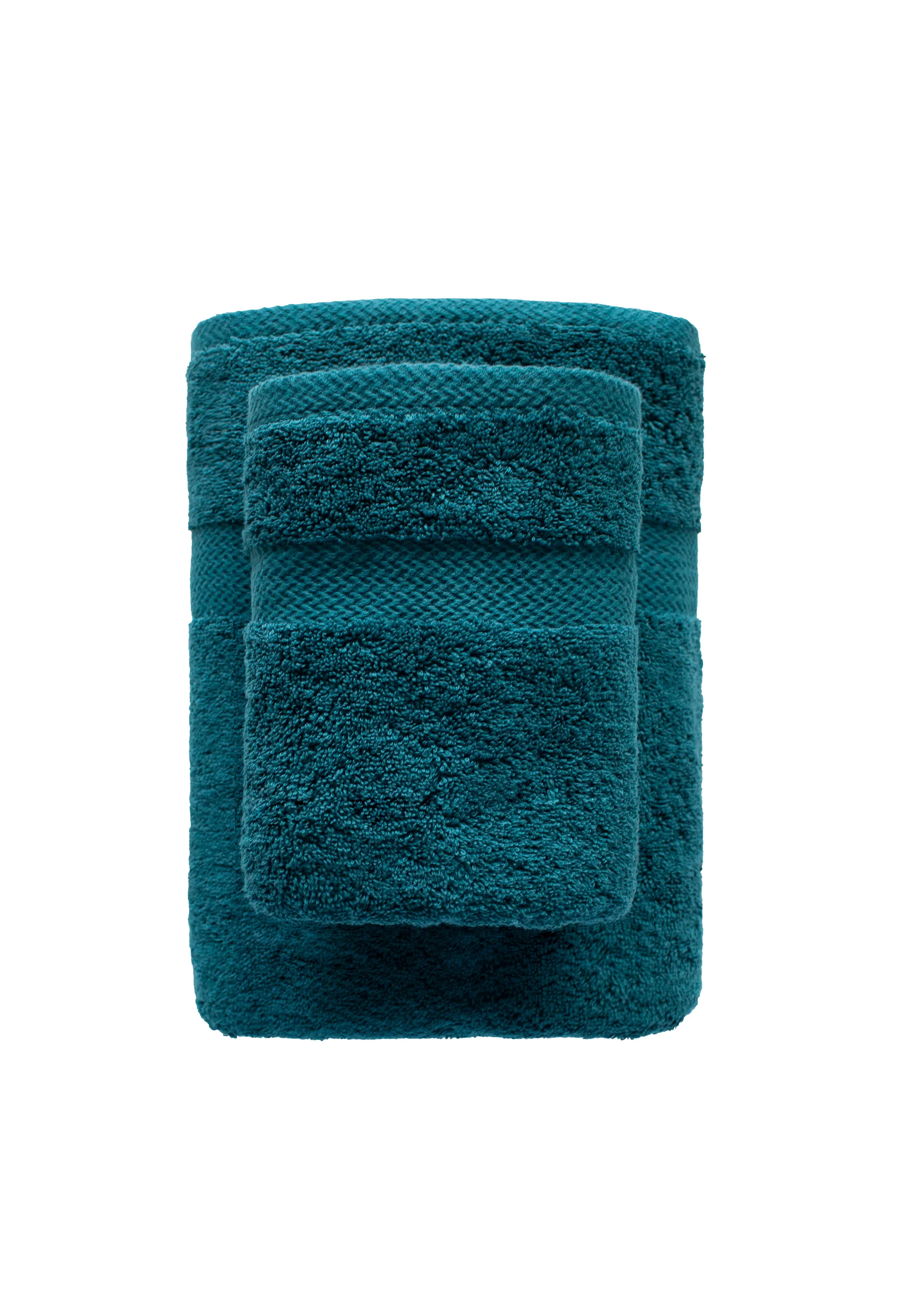Ręcznik z bordiurą FASHION 50X100 bawełna gramatura 550 turkusowy - FARO_24033
