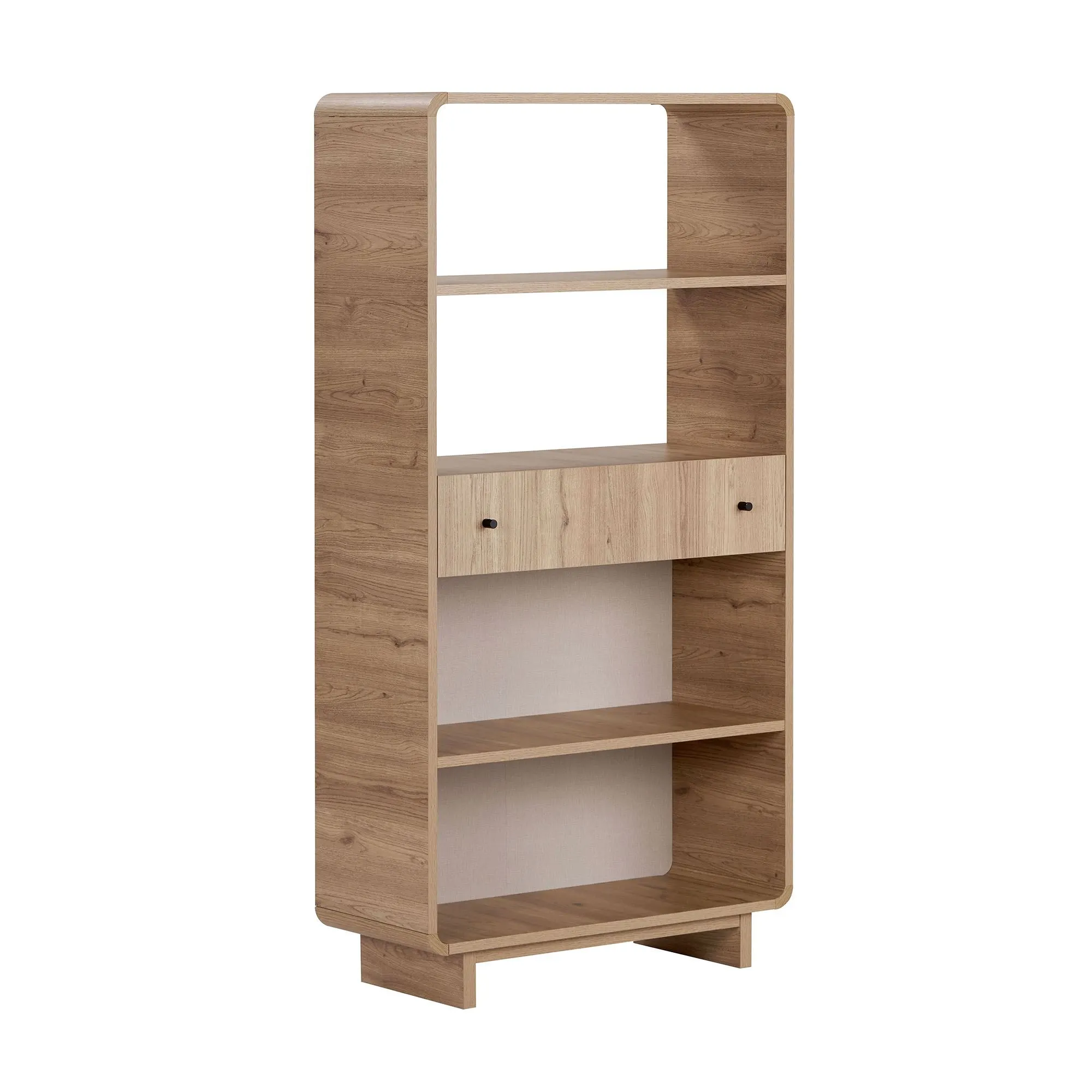 Regał otwarty SENZA z szufladą 78 cm Dąb Sepet - ASI_632NRD1119