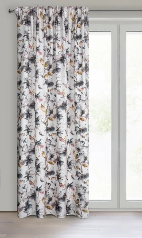 ZASŁONA GOTOWA NIKA NA TAŚMIE 140X270 CM BIAŁY - EU_409958