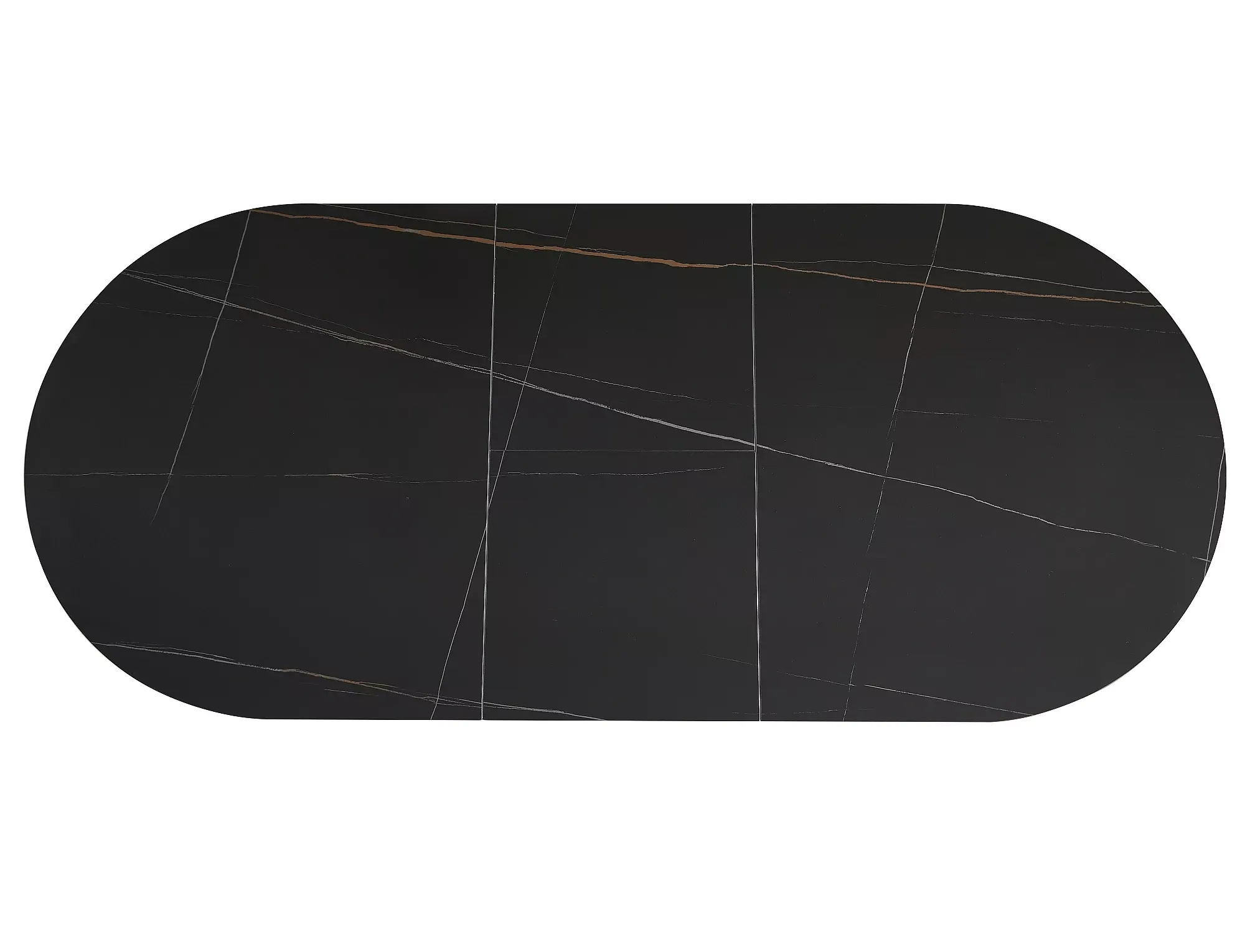 Stół rozkładany GASTON CERAMIC 80x140-180 czarny - GASTONC140