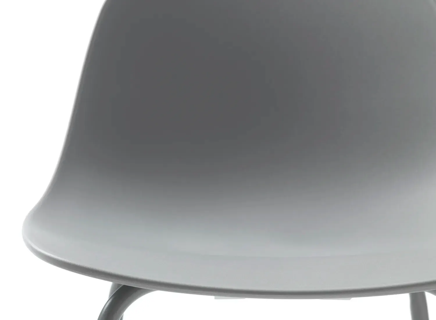 Hoker metalowy WHITBY szary - UN_42021010