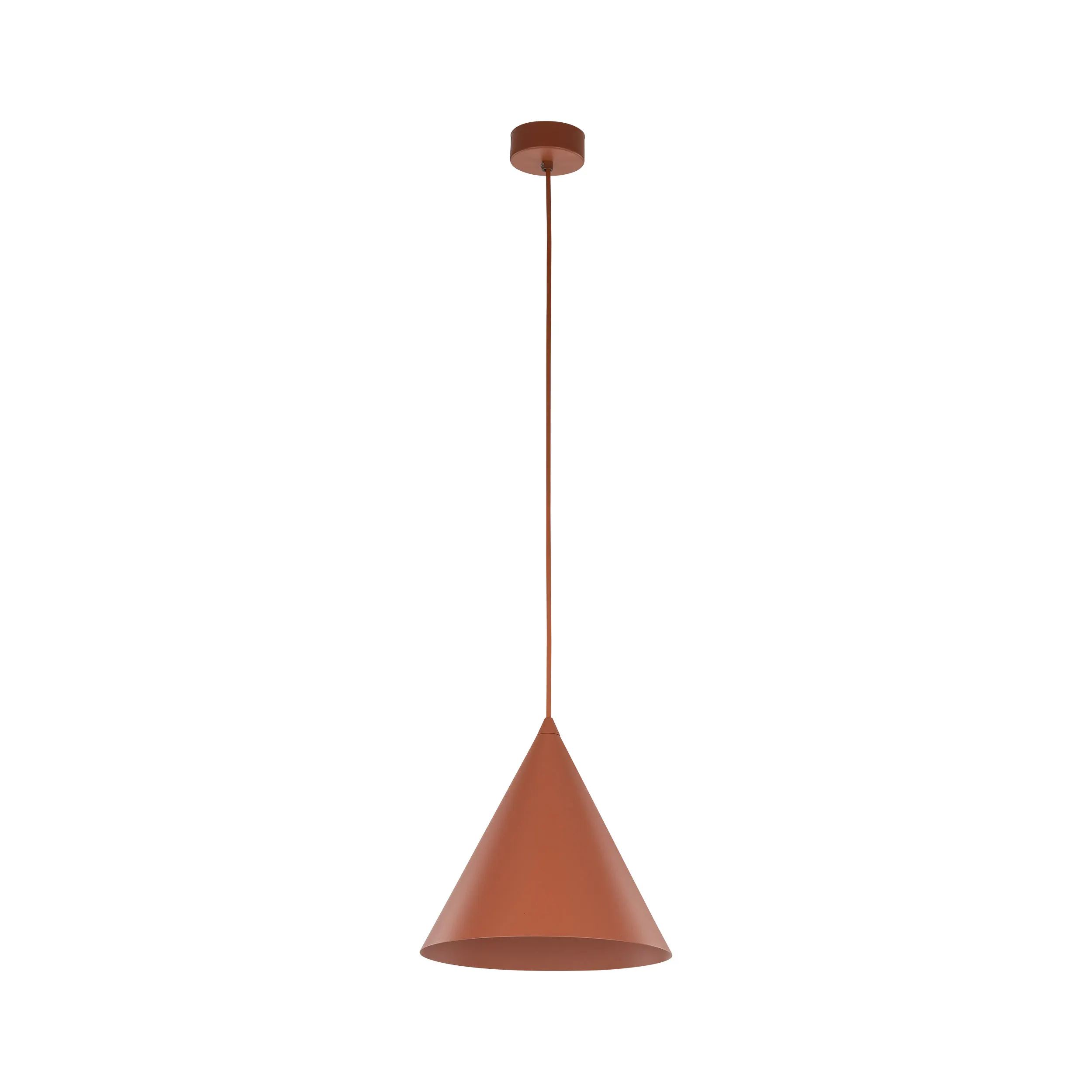 Lampa wisząca CONO ceglana 160x25cm