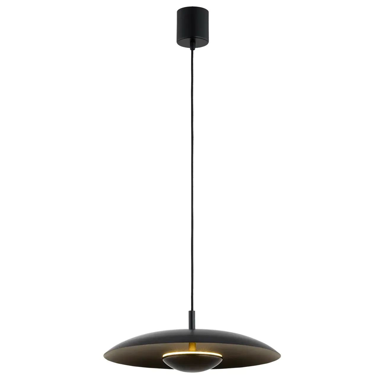 BOLTON lampa wisząca 1 pł. 8868 czarna
