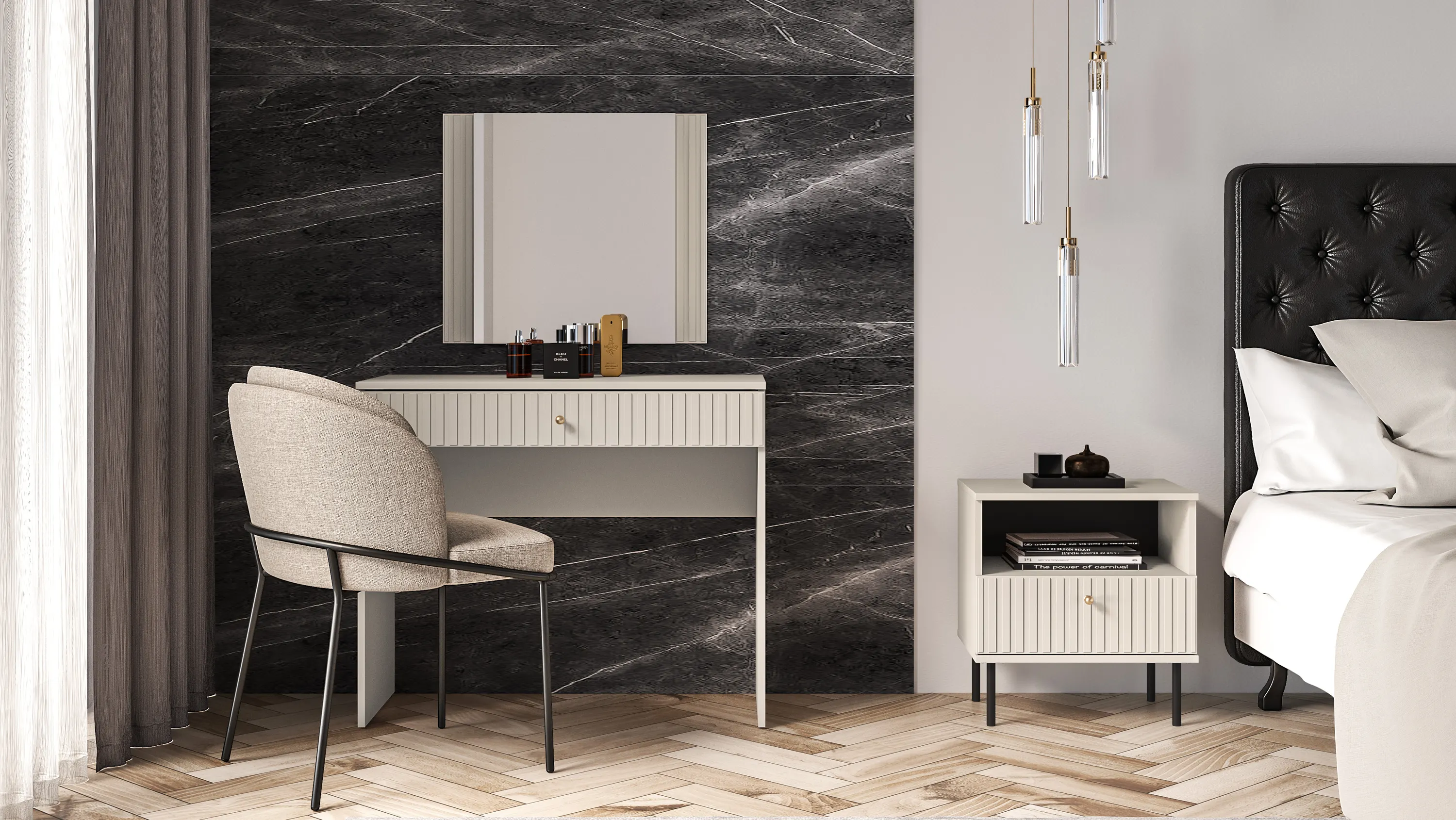 Lustro Sophie 11 65x56cm cashmere - 1SOPH11-001