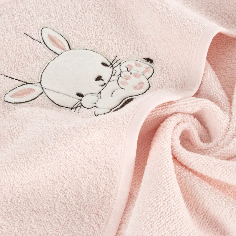 RĘCZNIK DZIECIĘCY BABY64 50 X 90 CM RÓŻOWY - EU_462153