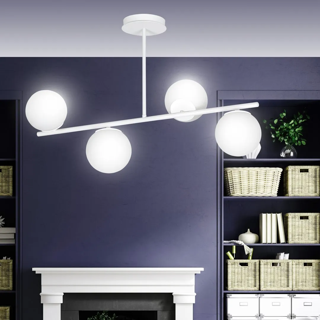 Lampa wisząca BIOR 4 biała — zdjęcie 7