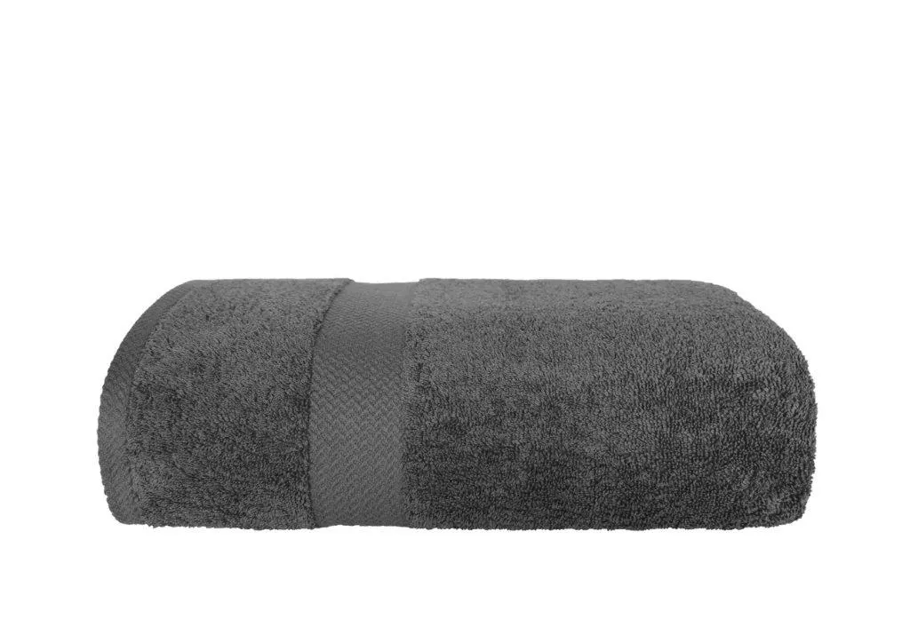 Ręcznik z bordiurą FASHION 70X140 bawełna gramatura 550 grafitowy Ręcznik kąpielowy, Ręcznik