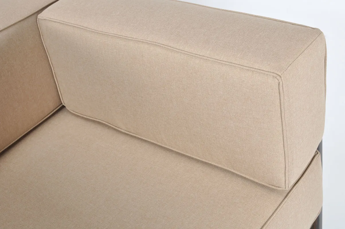 Fotel ogrodowy EDEN - brązowy, beżowy - FE5906948124967