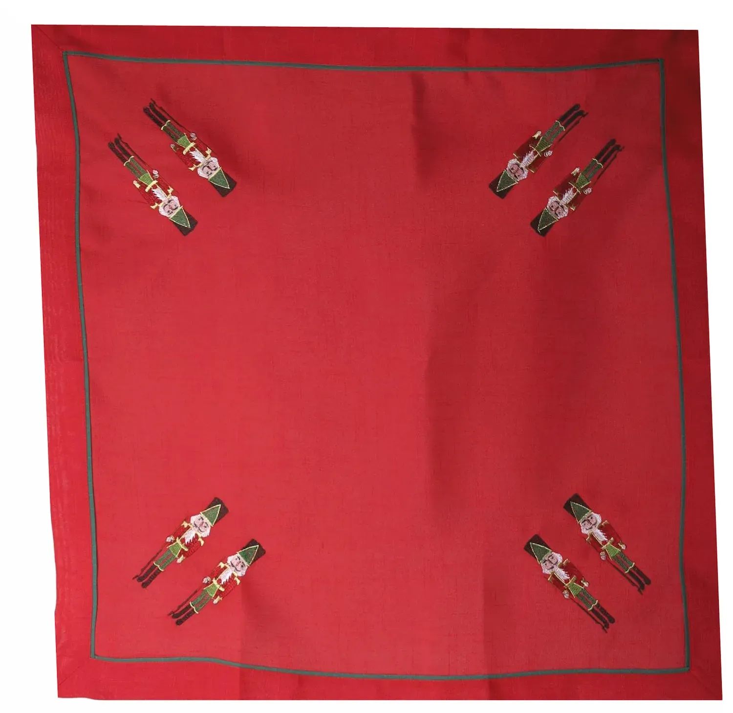 Obrus świąteczny kwadratowy 85x85 z żołnierzykami czerwony Obrus świąteczny kwadratowy 85x85 z żołnierzykami czerwony