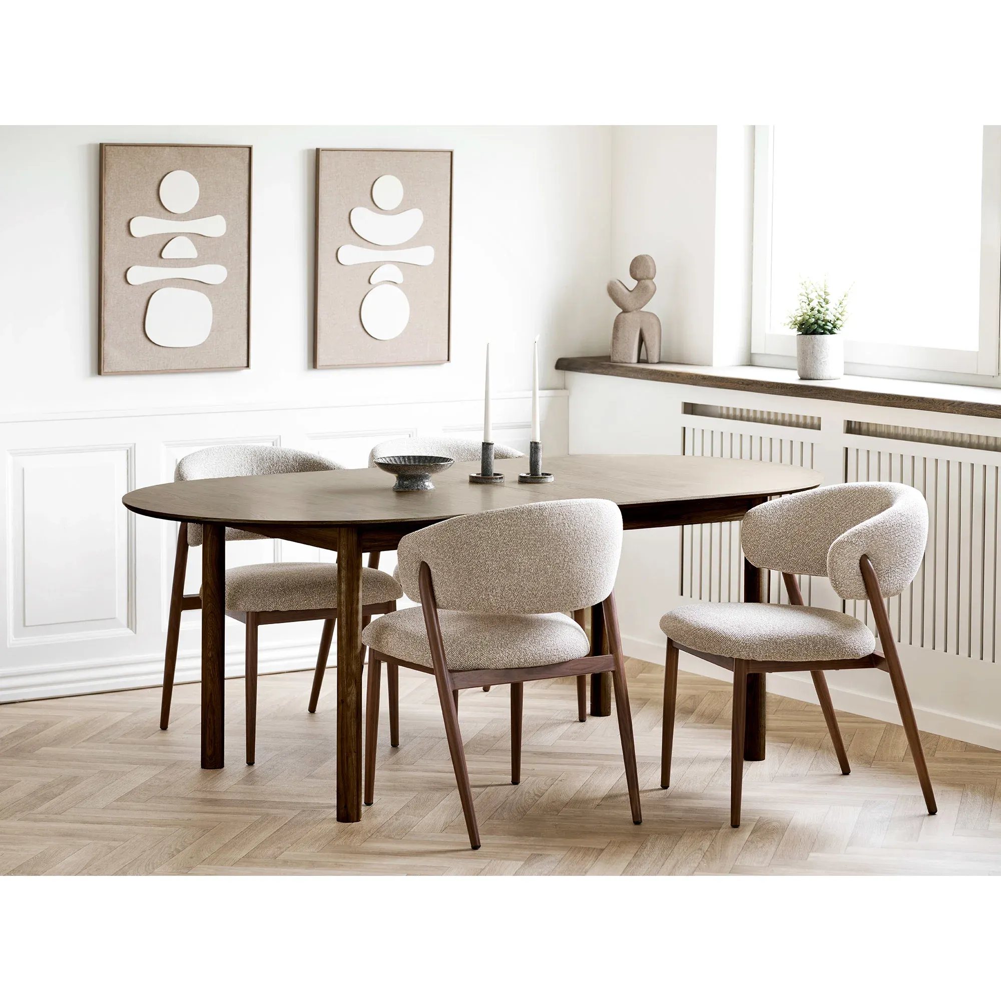 Dekoracja ścienna DIVA 1 50x70 brązowo-beżowa — zdjęcie 5