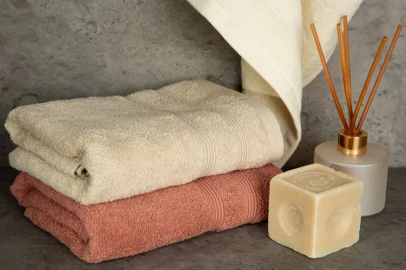 RĘCZNIK ALINE (09) 30X50 CM BRĄZOWY - EU_427833