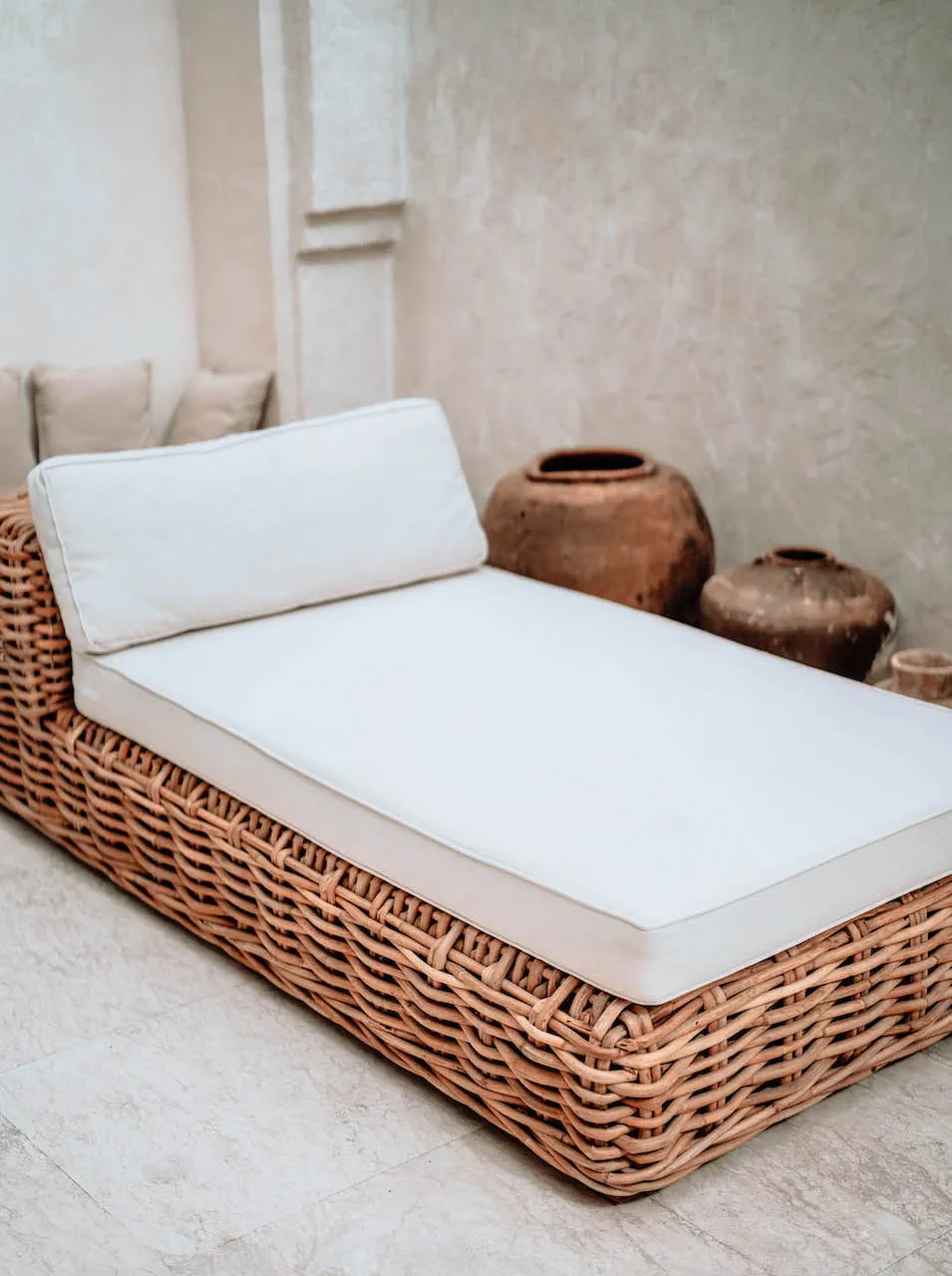 LEŻAK/ SZEZLONG Rattanowy INGKA - MNML01IS