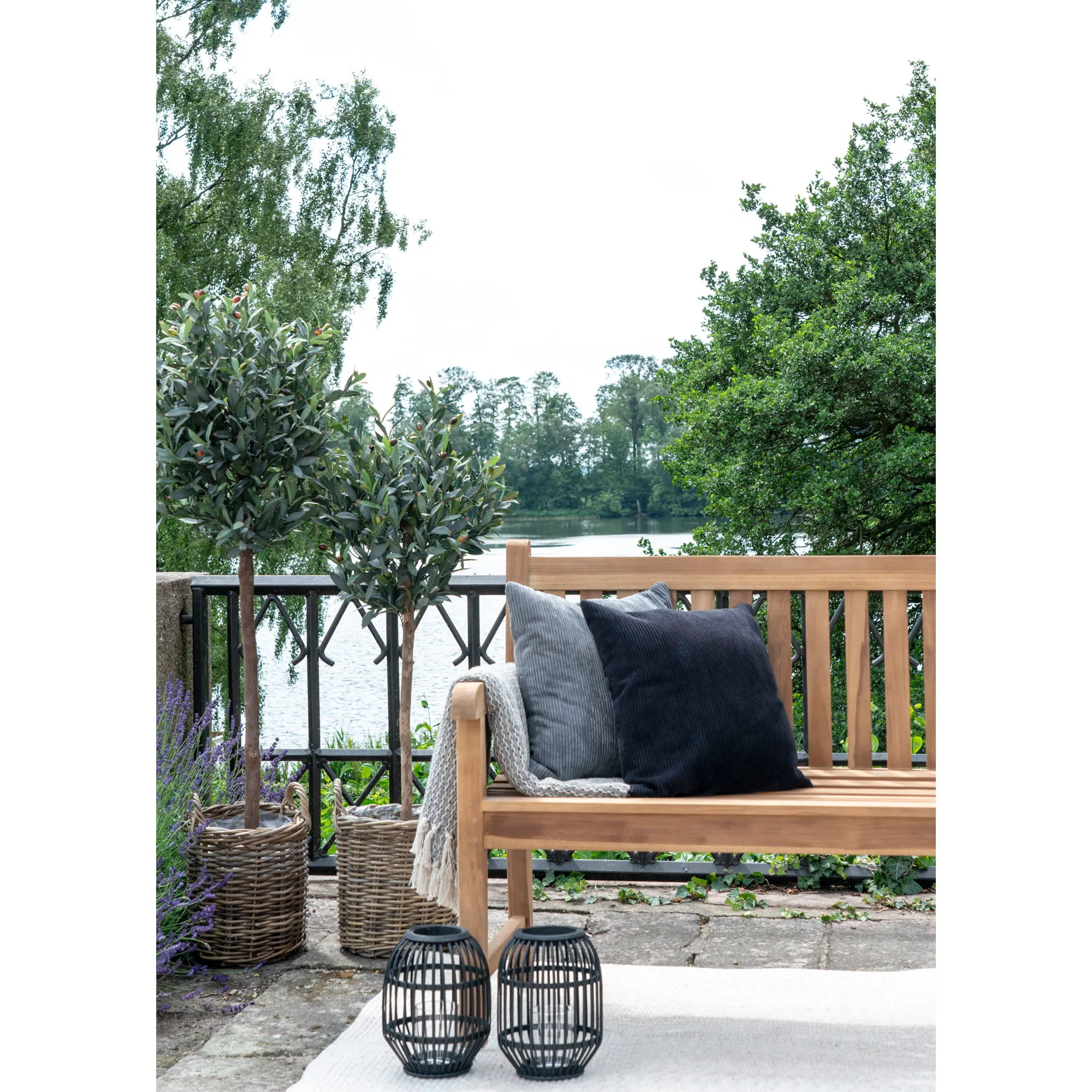 Sztuczne drzewo OLIVE wys:150 cm zielony - 9501090