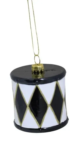 BOMBKA plastikowa BĘBENEK 8329 biało-czarna BOMBKA plastikowa BĘBENEK 8329 biało-czarna