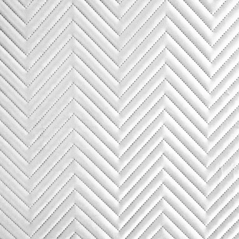 Narzuta pikowana SOFIA 70 X 160 cm Biały — zdjęcie 2