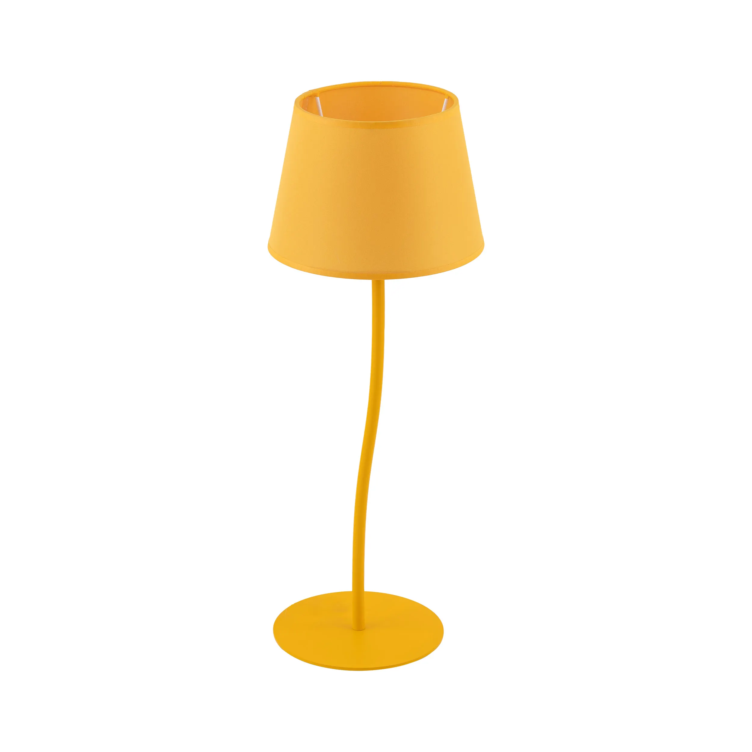 Lampka nocna NICOLA żółta 37x20cm