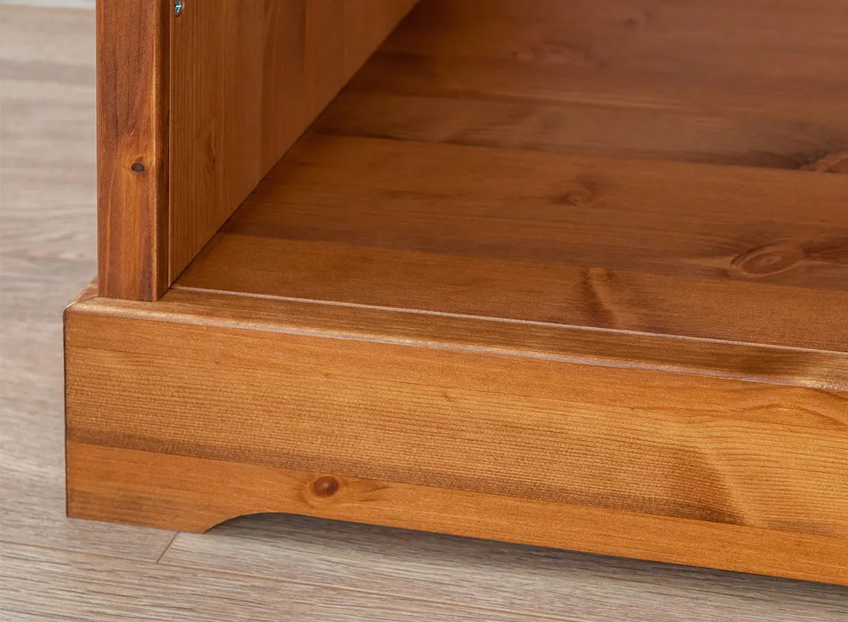 Regał sosnowy Toskania Kolor: bejca - PL2050