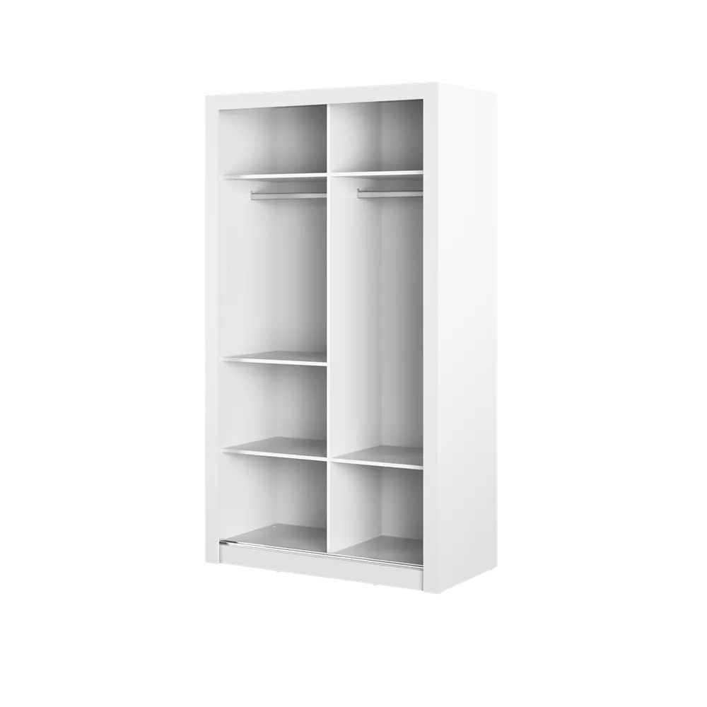 Szafa 2-drzwiowa ARTI AR-19 120cm biała - AR19BI