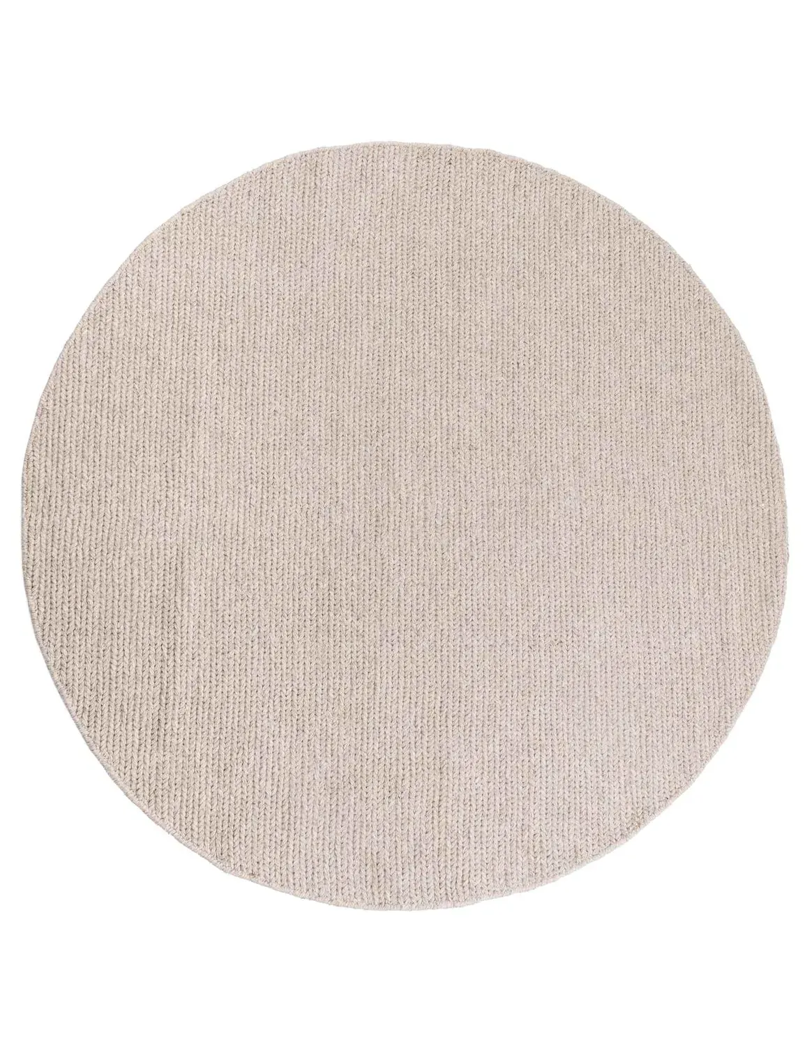 Dywan FIR Wool 160 cm koło beżowy