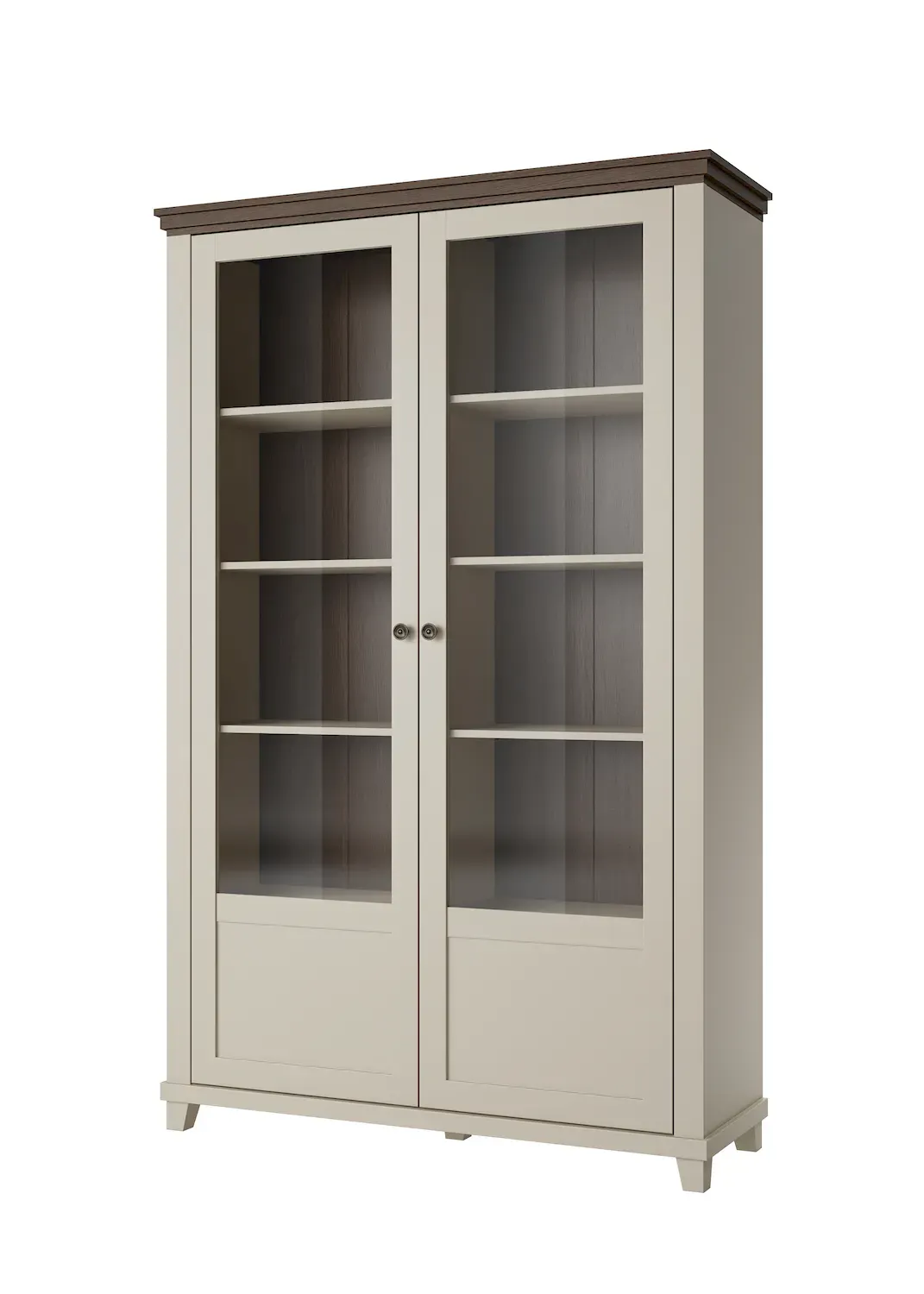 Witryna 2-drzwiowa EVORA WM beż jasny dąb dunin