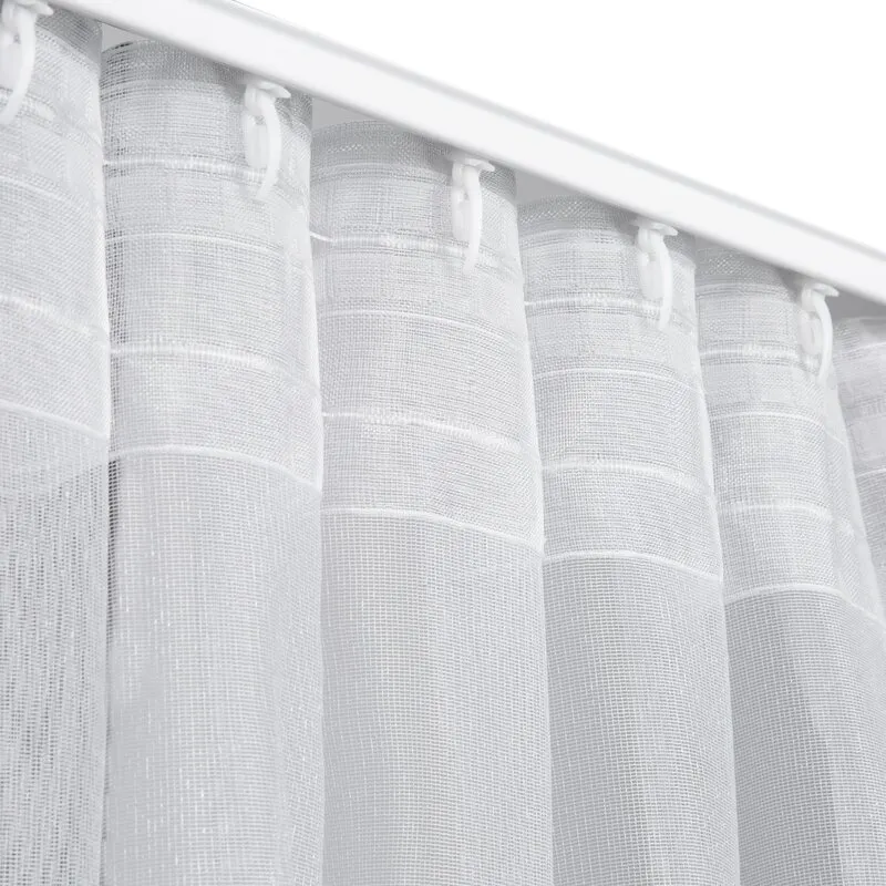 FIRANA GOTOWA TONIA NA TAŚMIE 140 X 300 CM BIAŁY - EU_390069