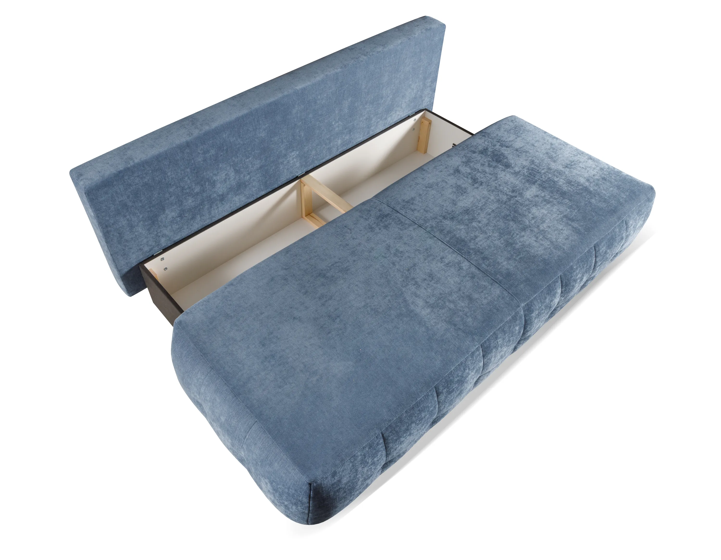Sofa z funkcją spania Indigo Wind 76 DL grafitowa — zdjęcie 7