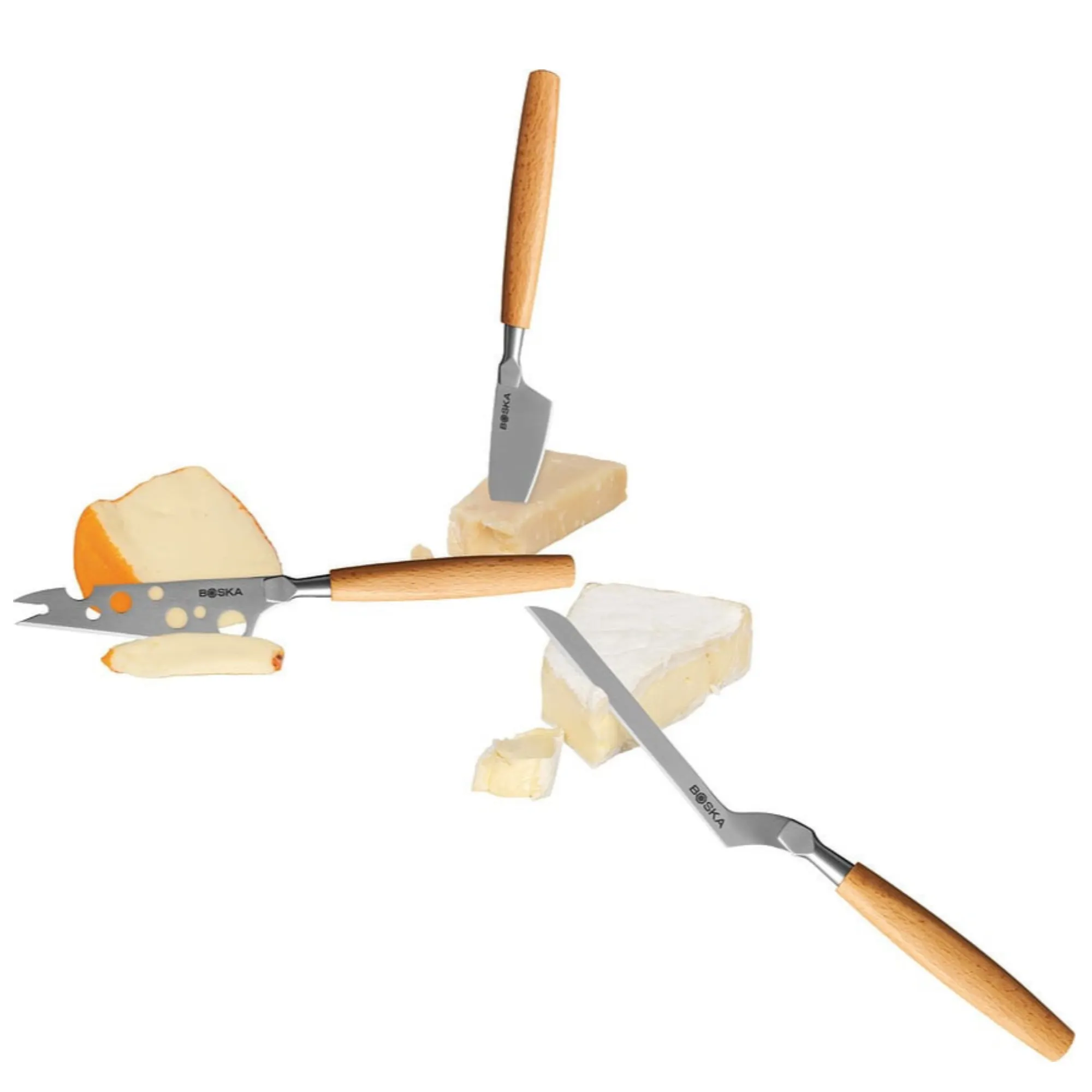 nożyce do sera, serowe narzędzia, twardy sera, drewno, zestaw do sera