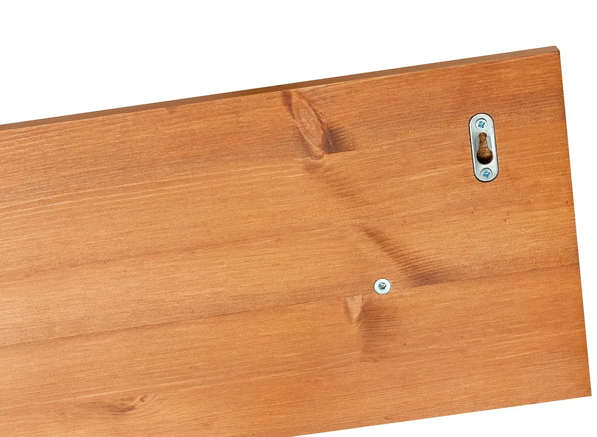 Półka sosnowa na ścianę TOSKANIA Kolor: bejca - PL2051