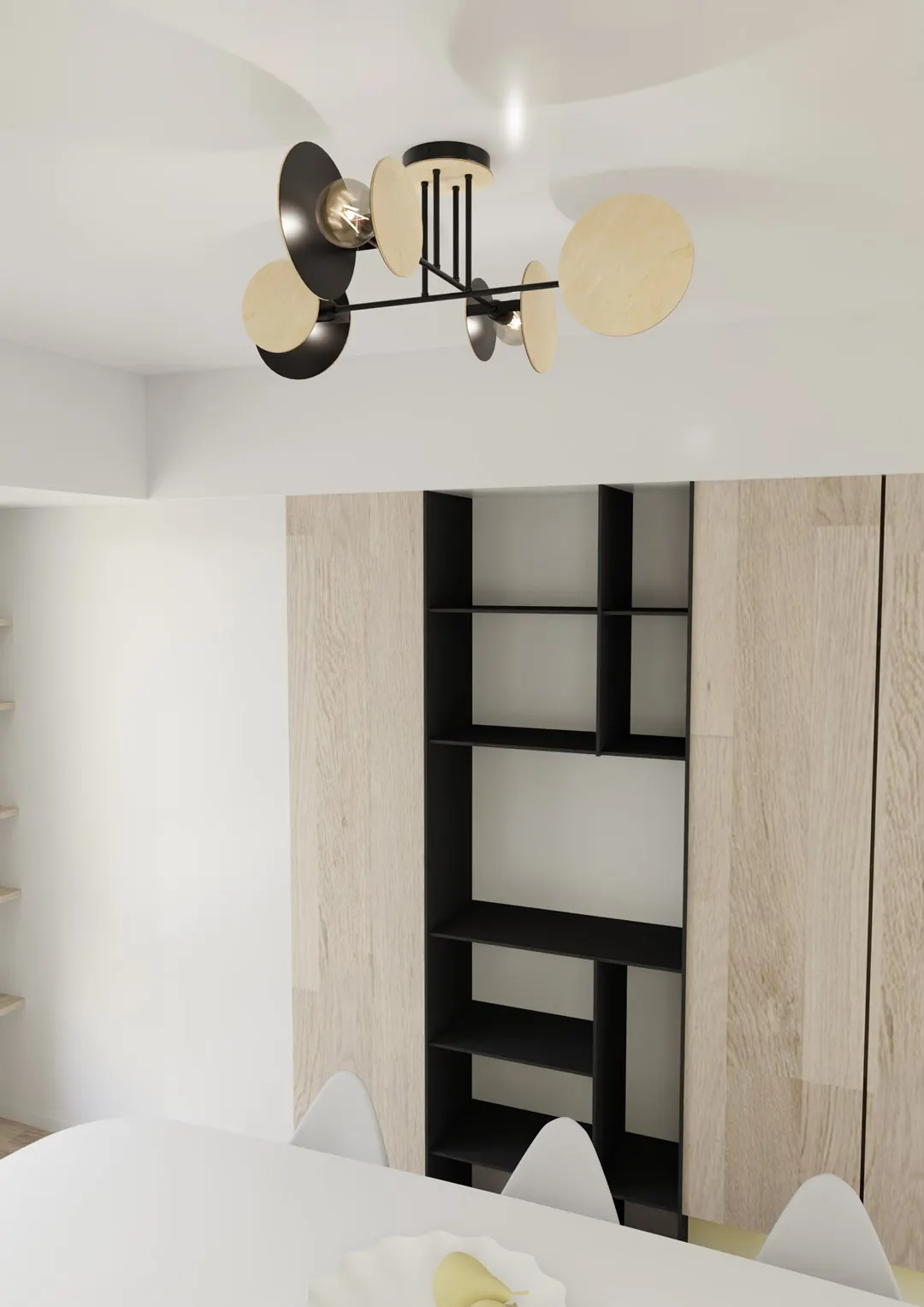 Lampa sufitowa ZITA Czarny 173/4 - 173/4