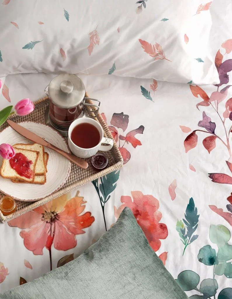 Pościel komplet MILAGRO VERDE 001 satyna bawełniana 220X200+2x70X80 wielokolorowa - FARO_29953