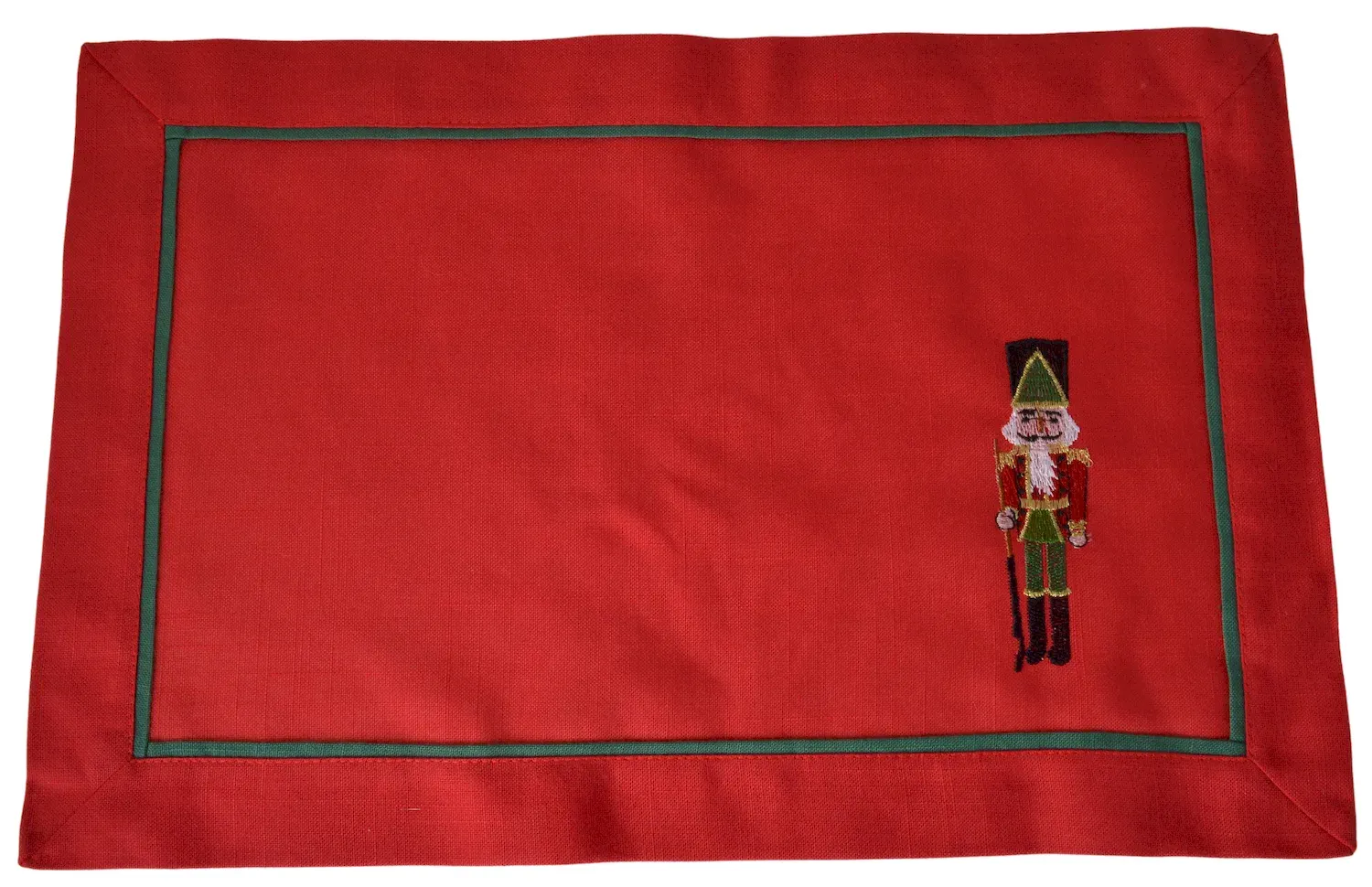 Podkładka świąteczna Z ŻOŁNIERZYKIEM 30x45 czerwony