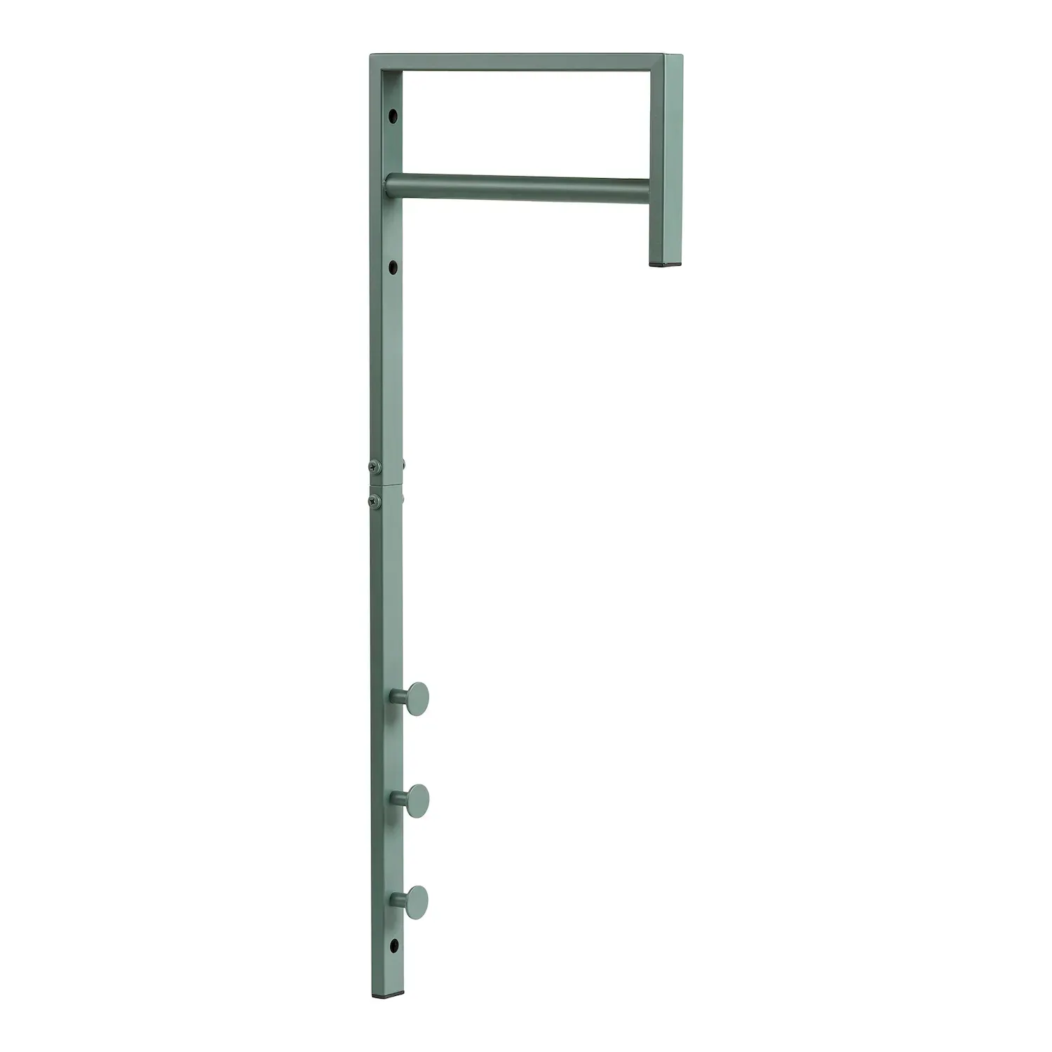 Wieszak ścienny metalowy TRENTO zielony Wieszak ścienny metalowy TRENTO zielony