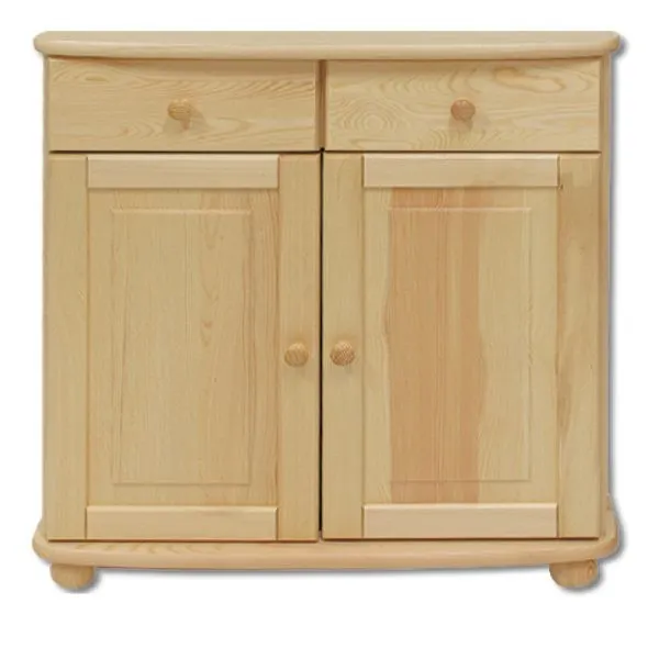 KD142 komoda S85 W92 G42 sosna orzech DREWMAX - 00870