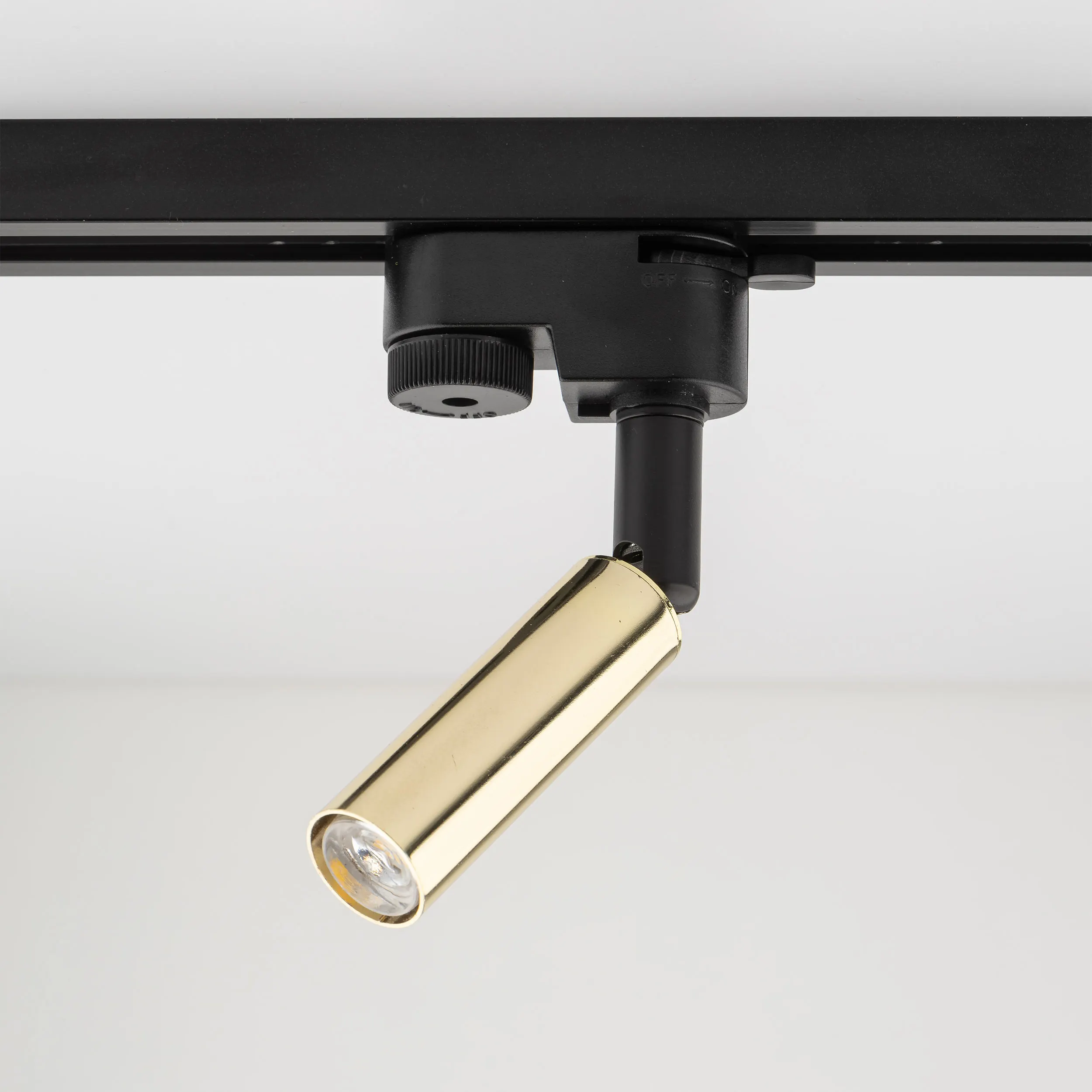 Reflektor listwowy TRACER złoty czarny regulowany 16x13x11cm - TK_6616