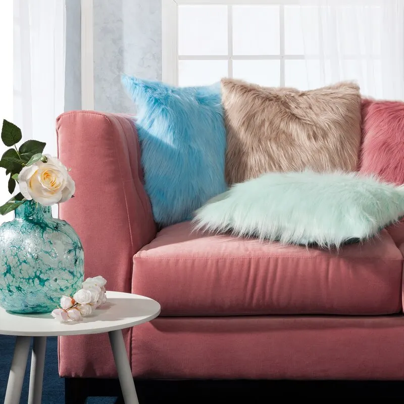 POSZEWKA 819 45X45 CM JASNOMIĘTOWY - EU_334128