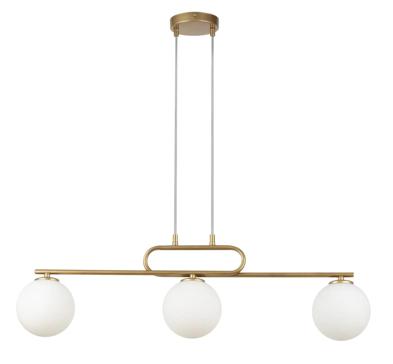 Lampa wisząca TES 3 złota