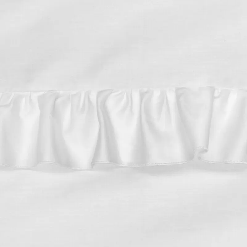 KOMPLET POŚCIELI SATYNOWEJ VENUS 160 X 200 CM BIAŁY - EU_417726