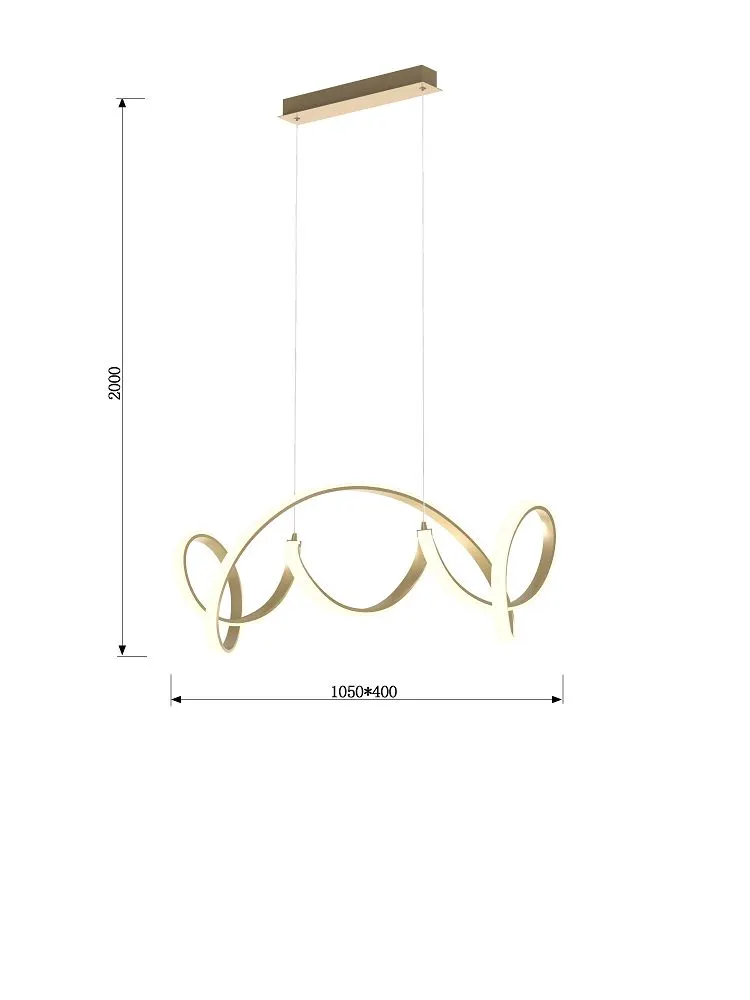 image kinkiet, lampa wisząca, metal, złota, konstrukcja okrągła