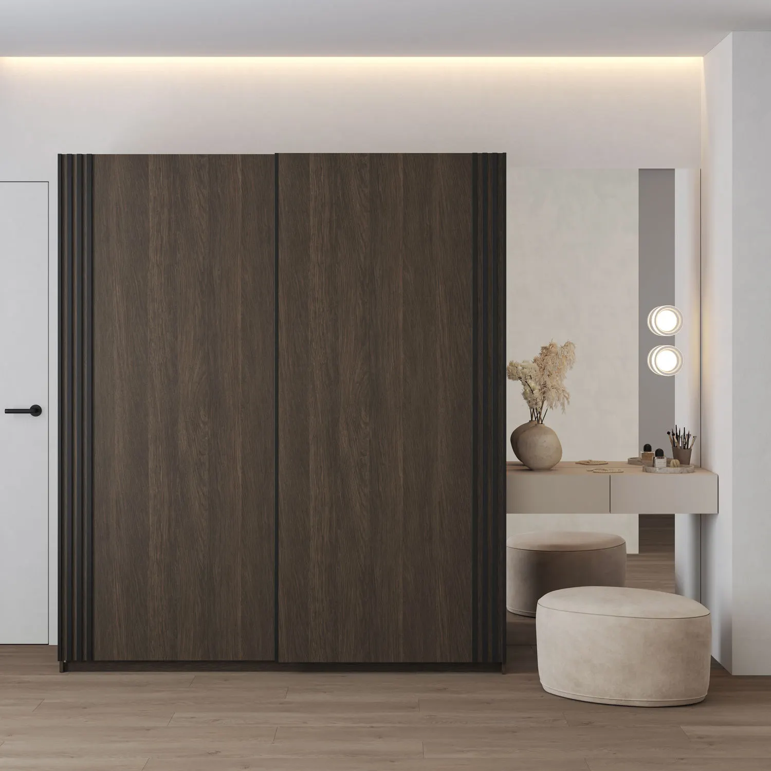 Toaletka wisząca z szufladami JUKON S 90x16 kaszmirowa - 24KSND49