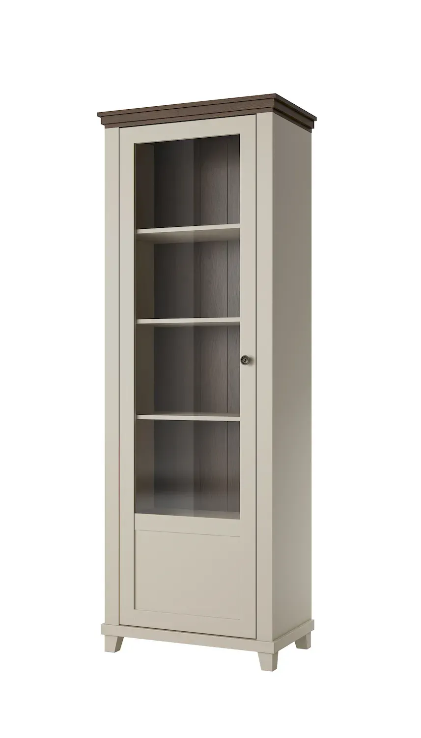 Witryna 1-drzwiowa EVORA WM lewa beż jasny dąb dunin Witryna 1-drzwiowa EVORA WM lewa beż jasny dąb dunin