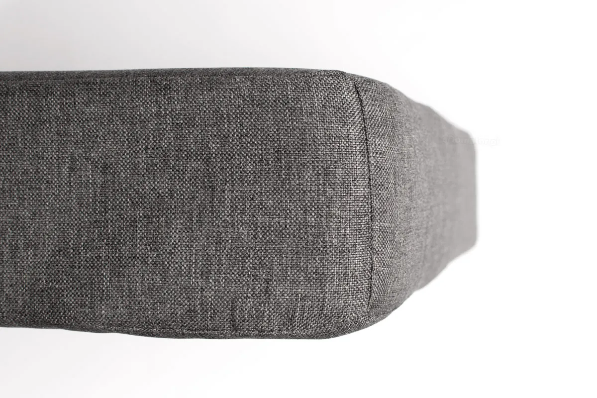 Sofa ogrodowa 3-os. MALTA drewniana grafitowa/ciemnobrązowa - FE5906948115637