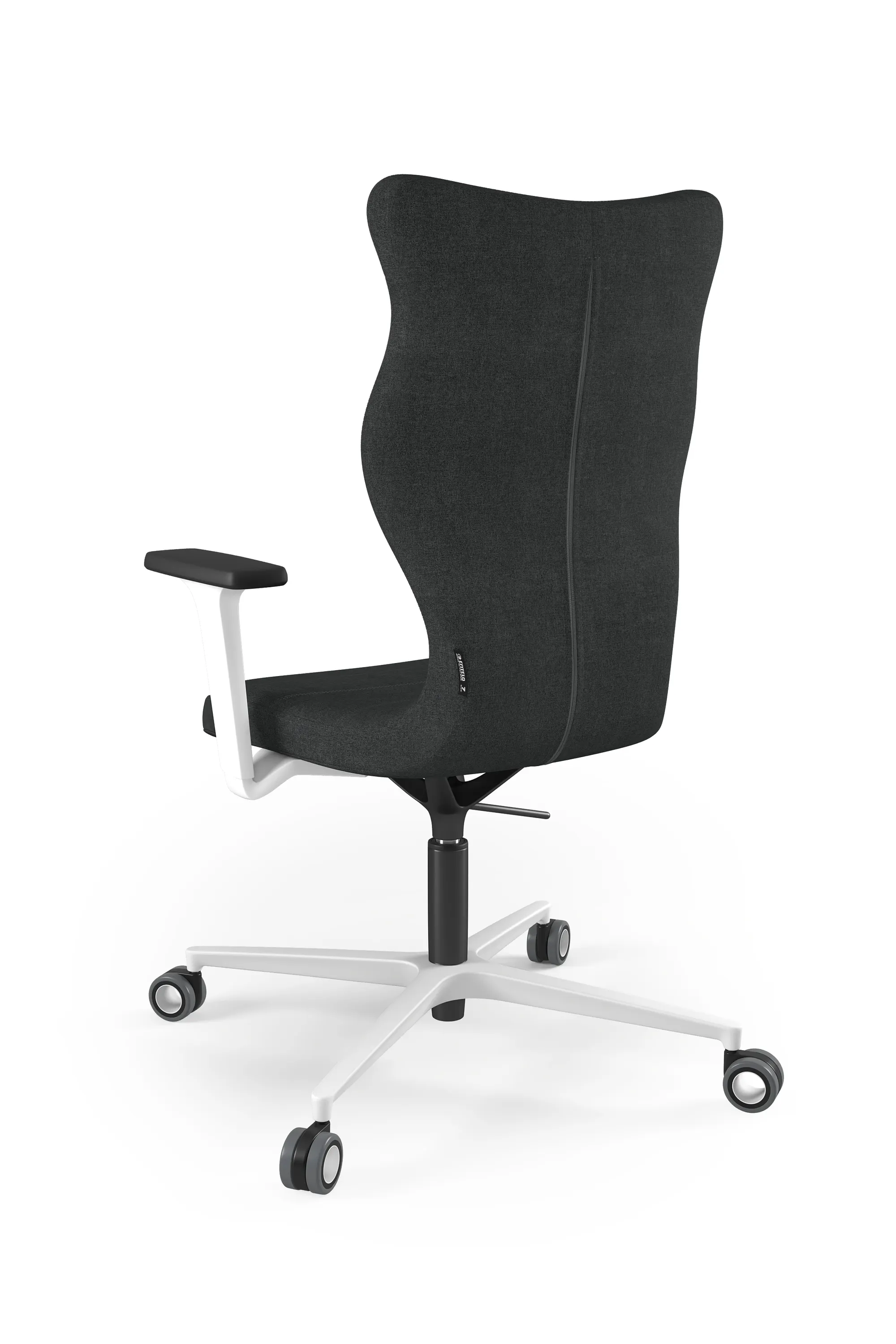 Krzesło obrotowe Zodiac Plus biały Deco 17 rozmiar 7 - KC-I-7-A-B-DC17