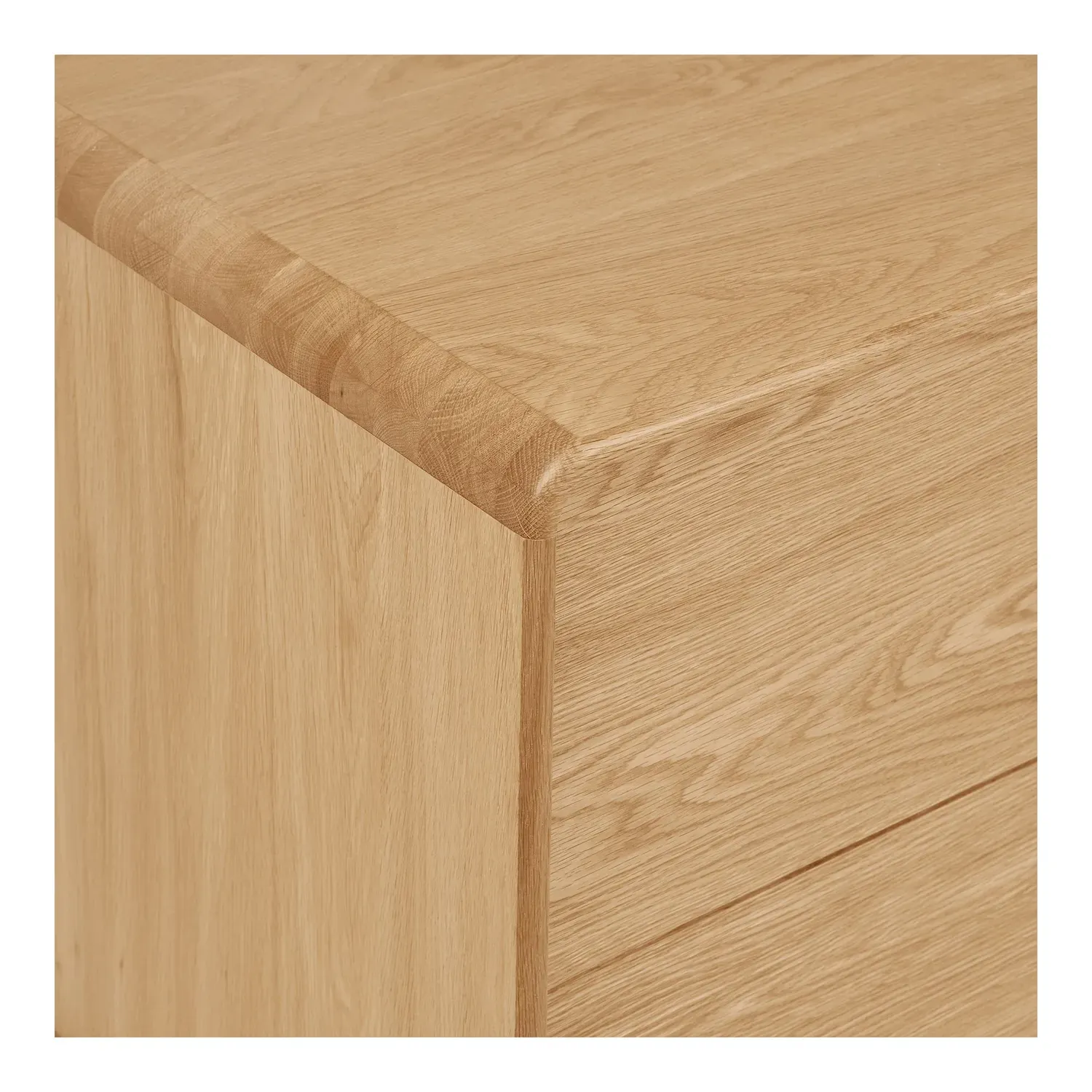 Komoda drewniana 2-drzwiowa z 2 szufladami DARWIN 180cm naturalny - 3150100