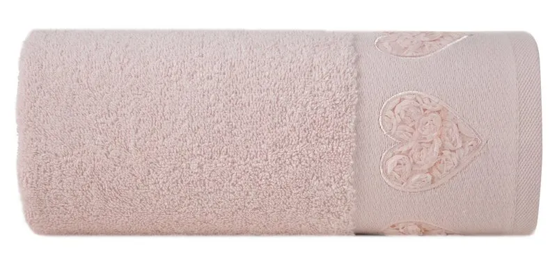 RĘCZNIK KAMILA (03) 50 X 90 CM PUDROWY RÓŻ - EU_418620